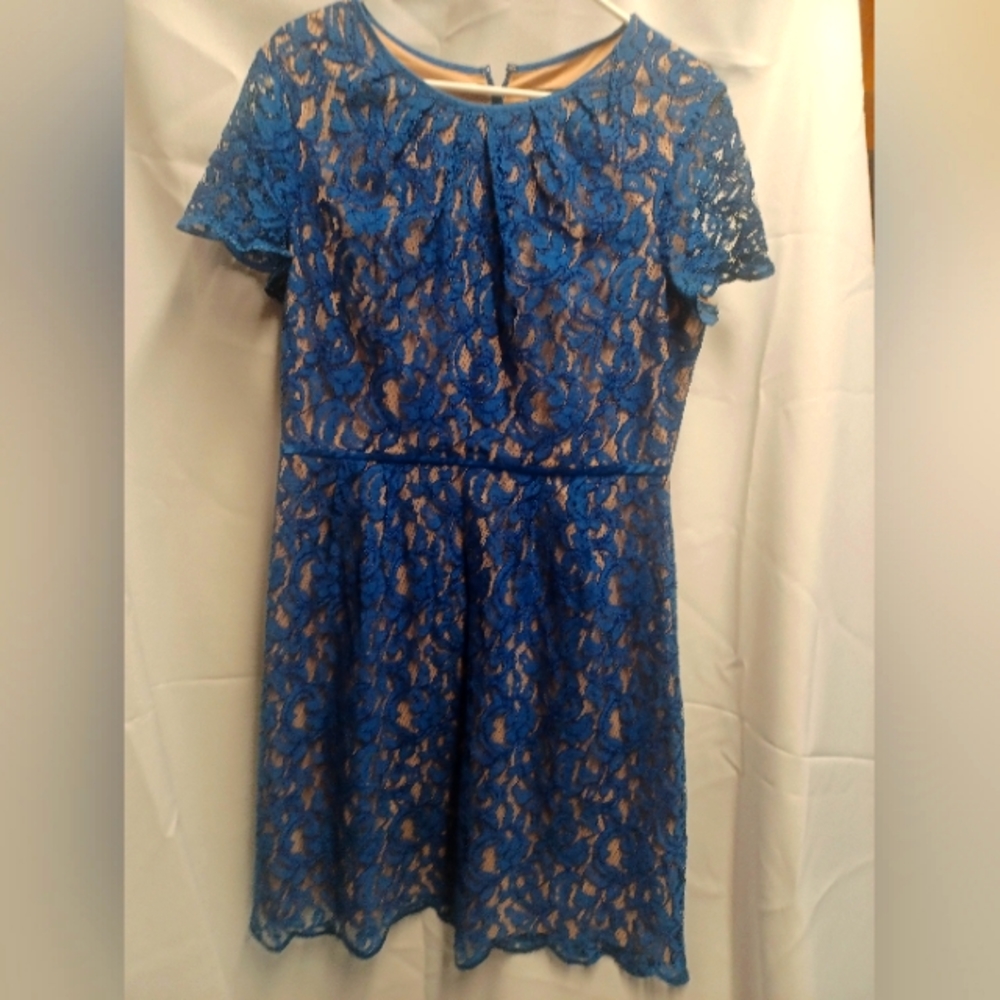 Adrianna Papel Lace Cocktail Dress